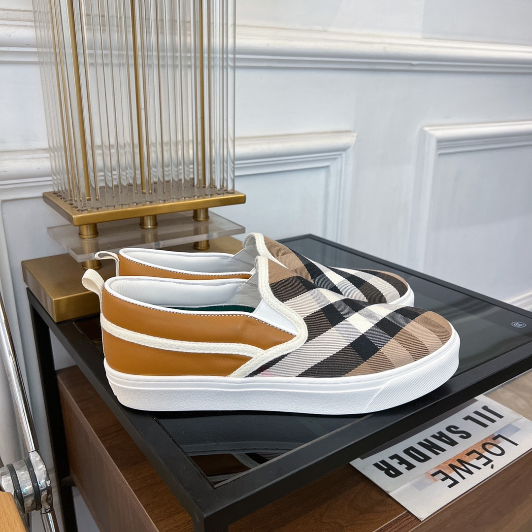 UA Burberry Slip On Sneakers