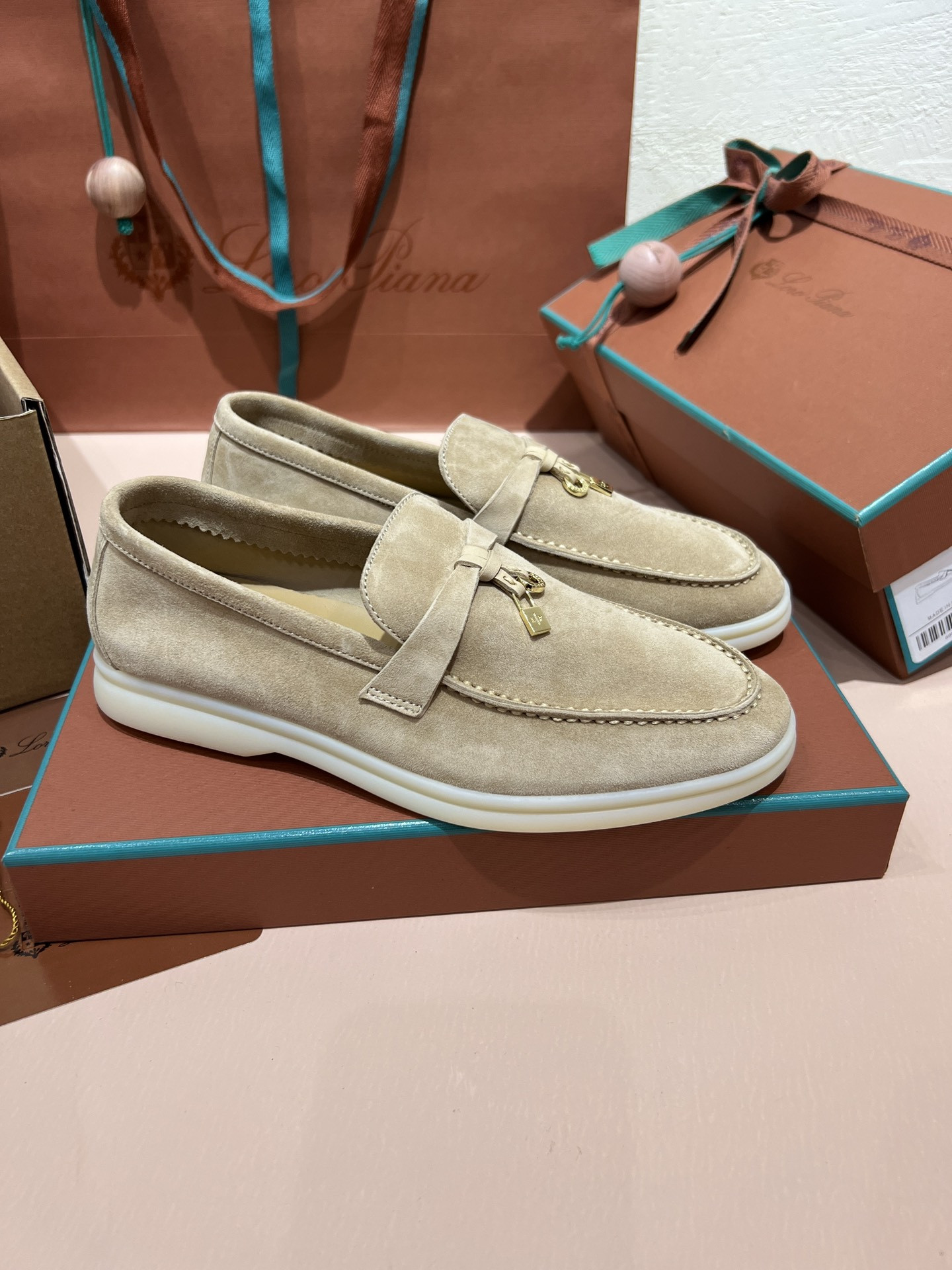 UA Loro Piana Summer Charms Walk Loafers