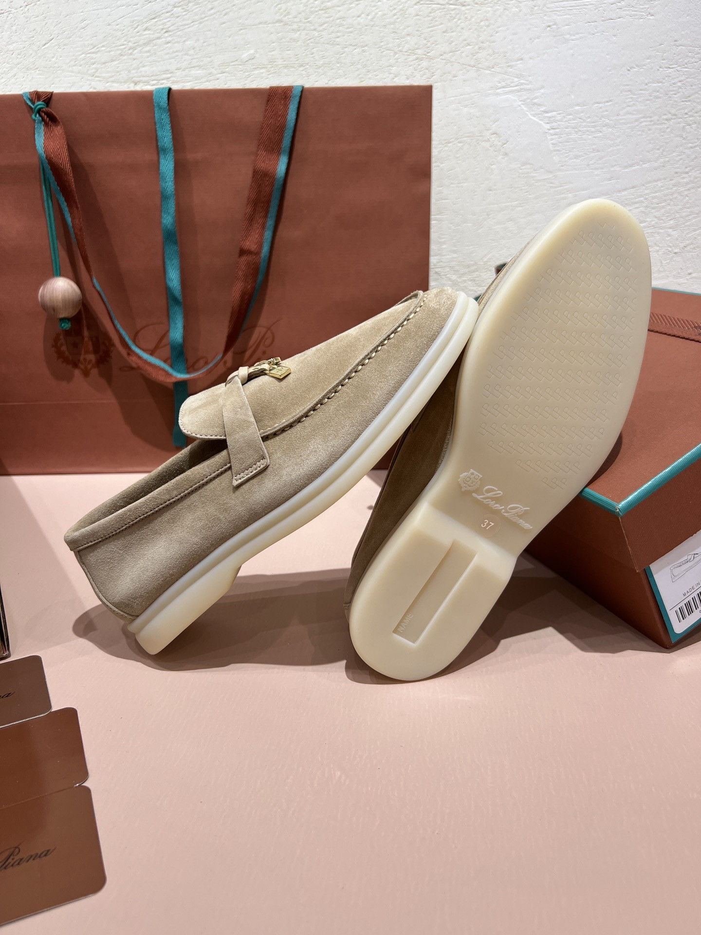 UA Loro Piana Summer Charms Walk Loafers