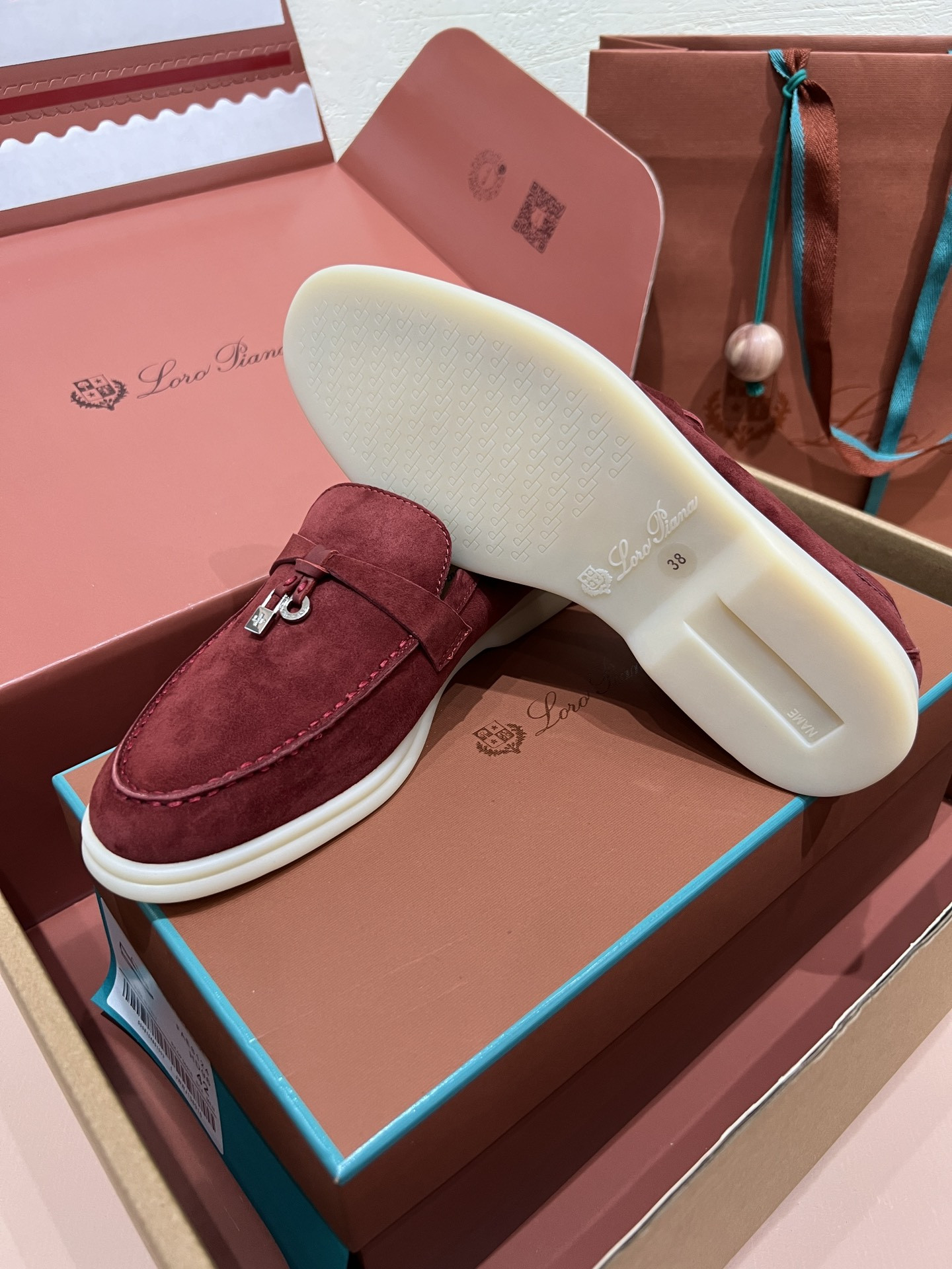 UA Loro Piana Summer Charms Walk Loafers