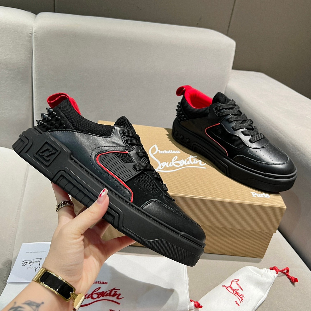 UA Christian Louboutin 2024 [New]ASTROLOUBI Unisex Thick-Soled Sneakers