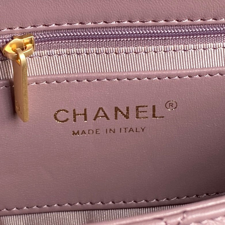 CHANEL FALL-WINTER 2024-25 SMALL FLAP BAG 13x21x7cm