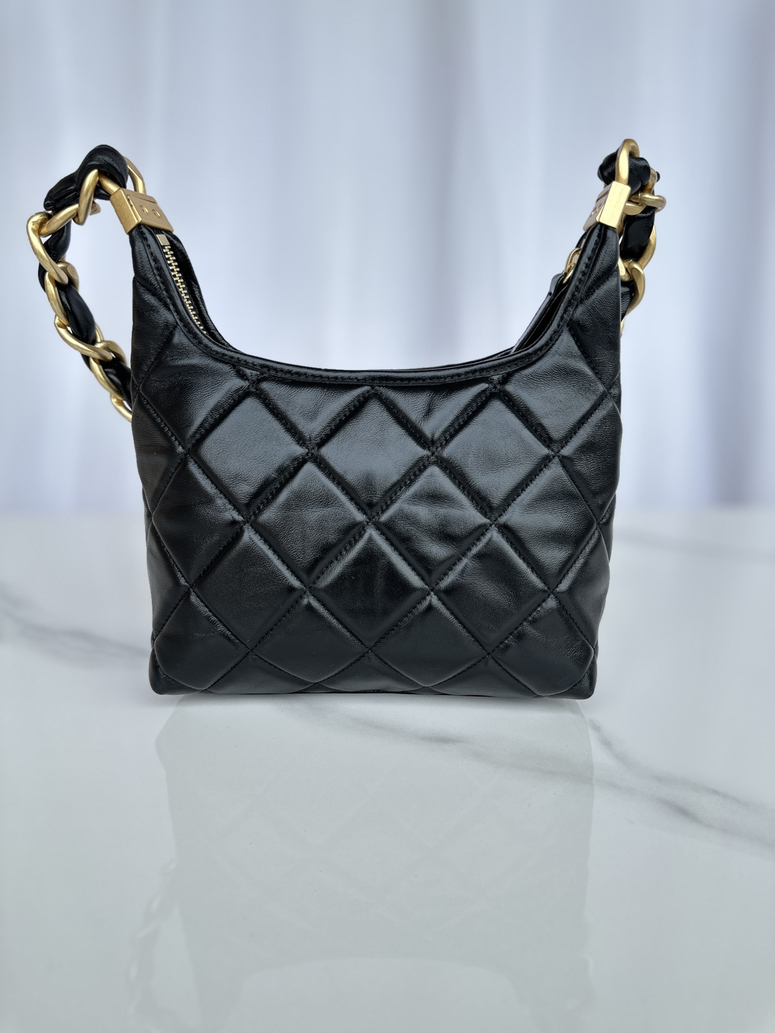 Chanel Hobo Handbag 22×22×9cm
