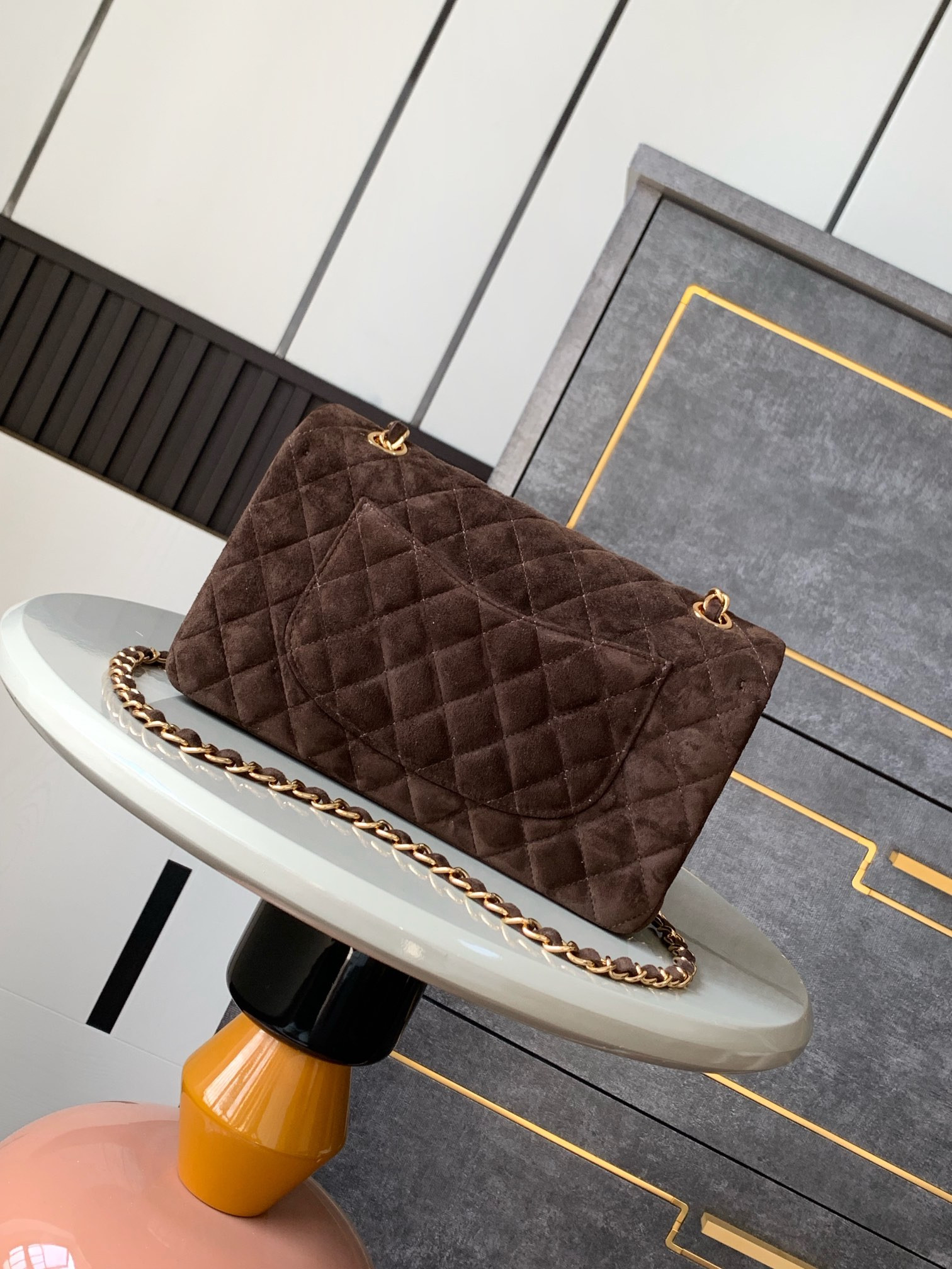 CHANEL CLASSIC 11.12 HANDBAG 25 15.5×25.5×6.5cm