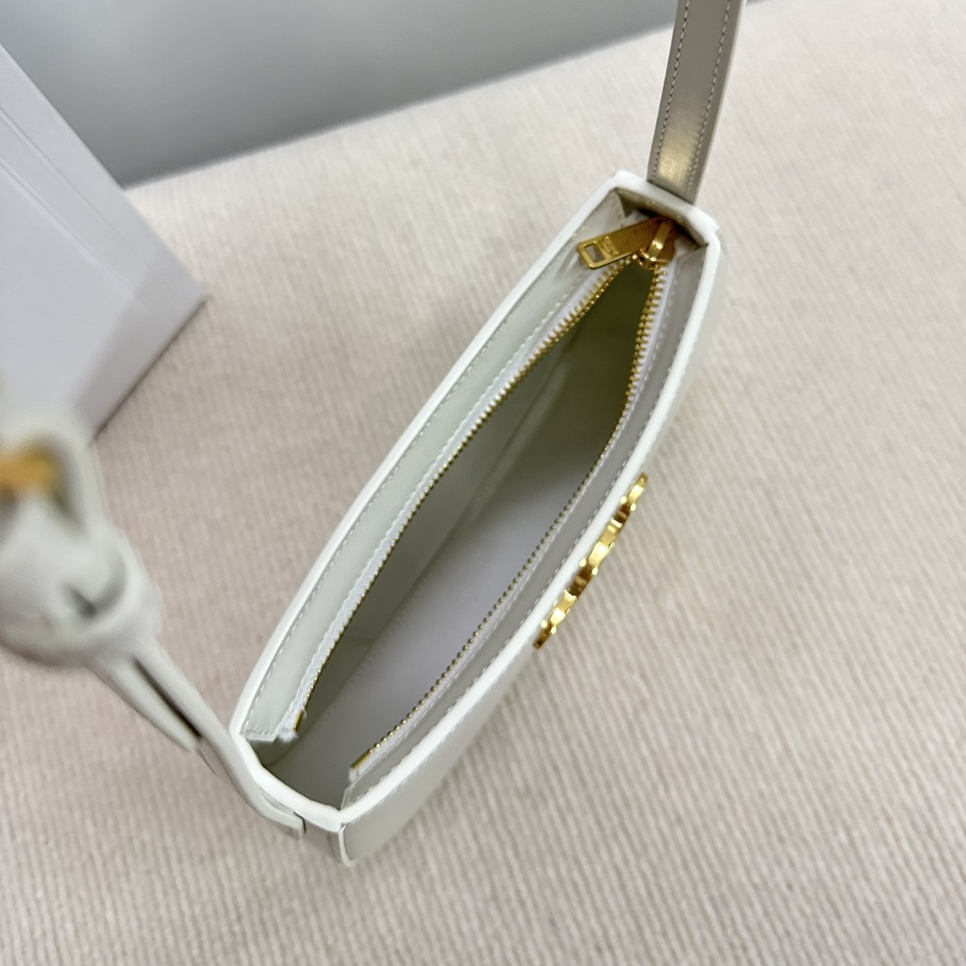 Celine MEDIUM TILLY BAG in shiny calfskin 22x13.5x4cm