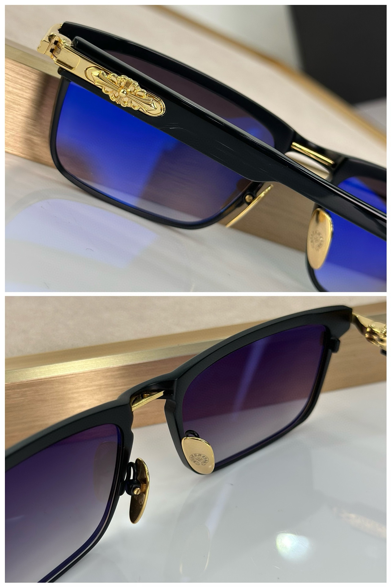 Chrome Hearts Glasses ss24 56-18-146