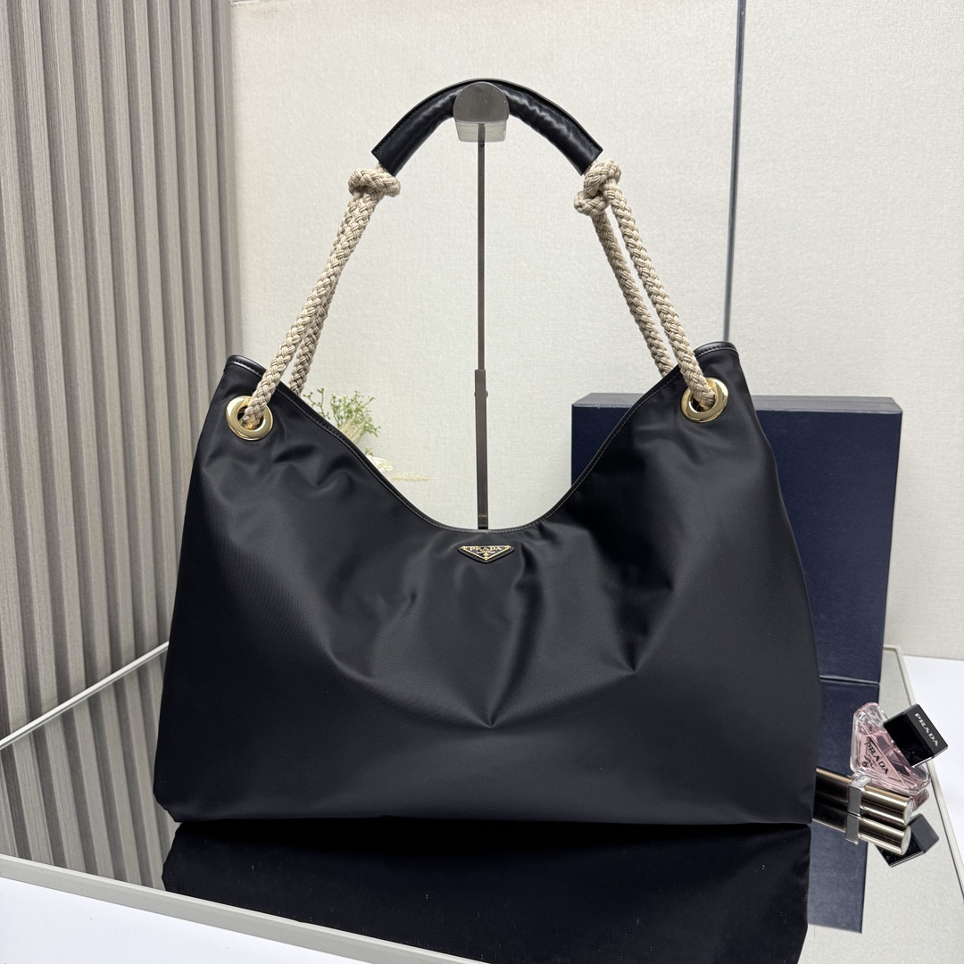Prada Mariner Large Re-Nylon Shoulder Bag 48x39x14cm