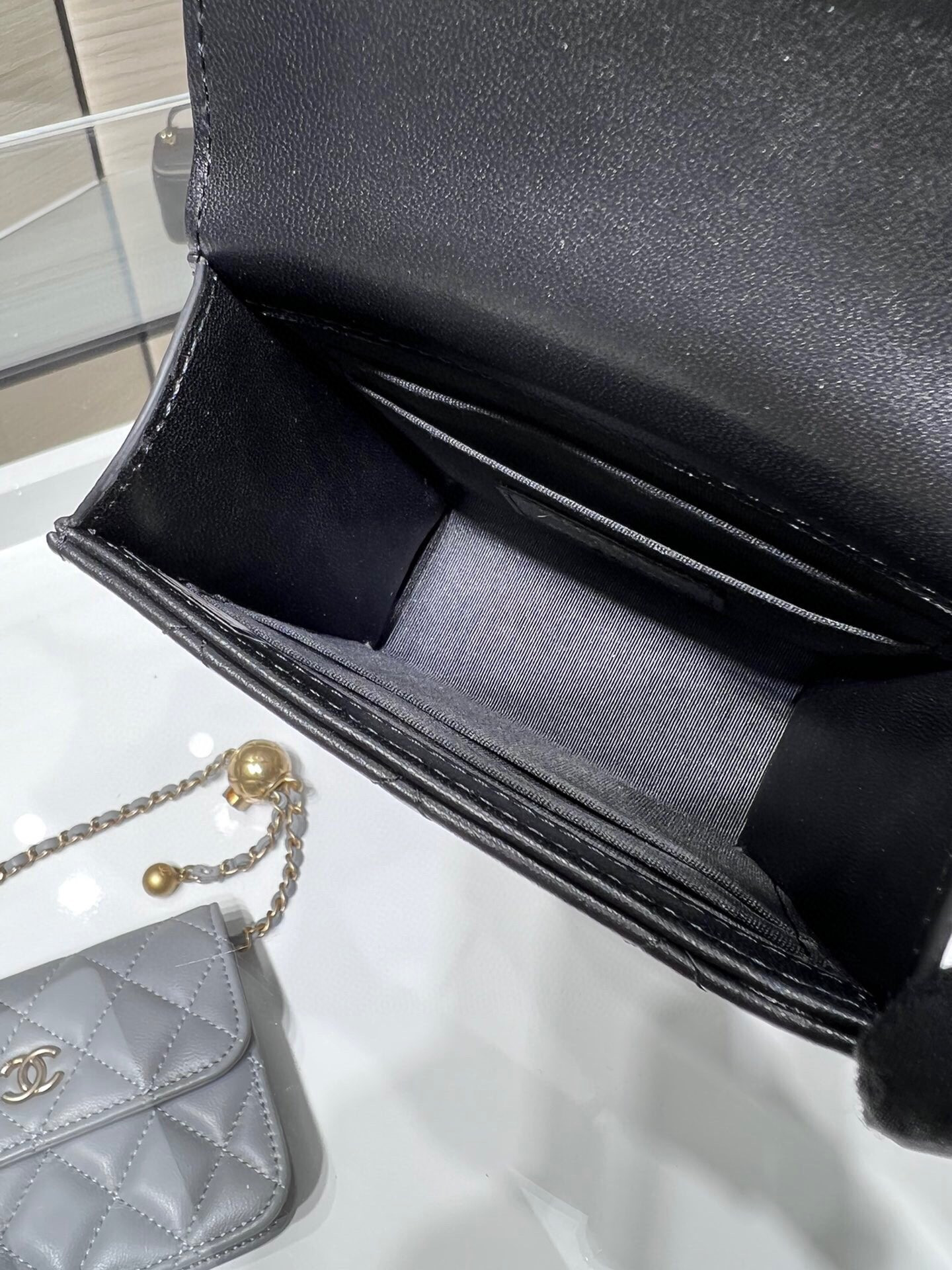 Chanel Clutch shoulder flap bag AP2682 11x11x4cm