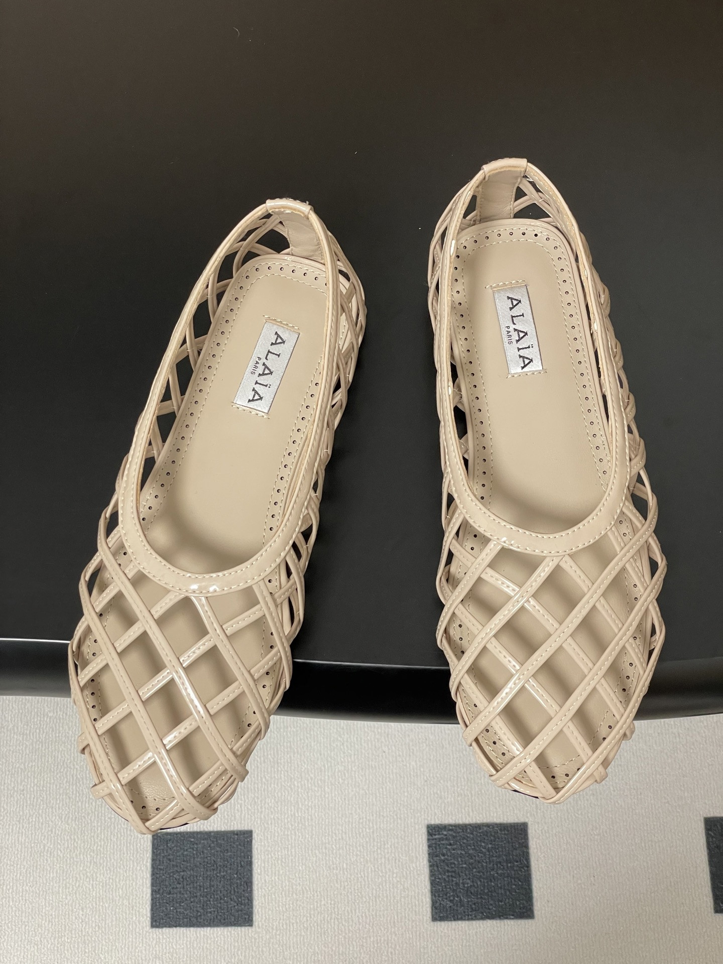 UA Alaïa CAGE BALLET FLATS(Customized Size 7-10 days production time)