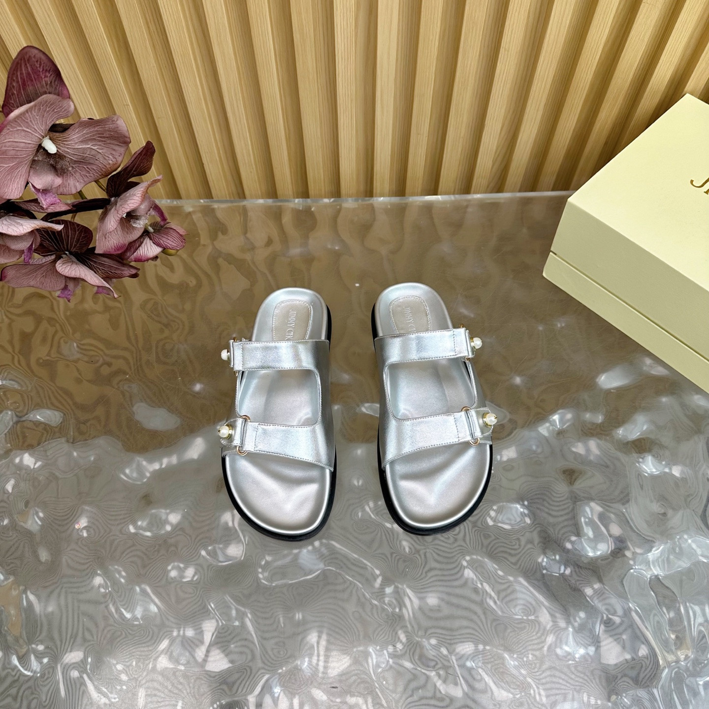 UA Jimmy Choo Slides