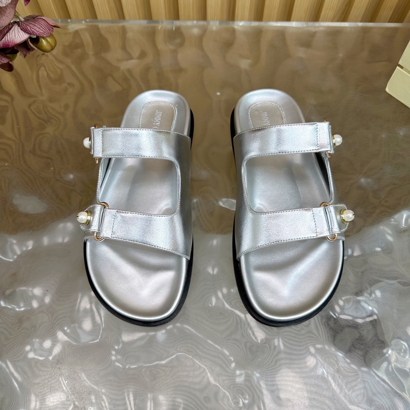 UA Jimmy Choo Slides