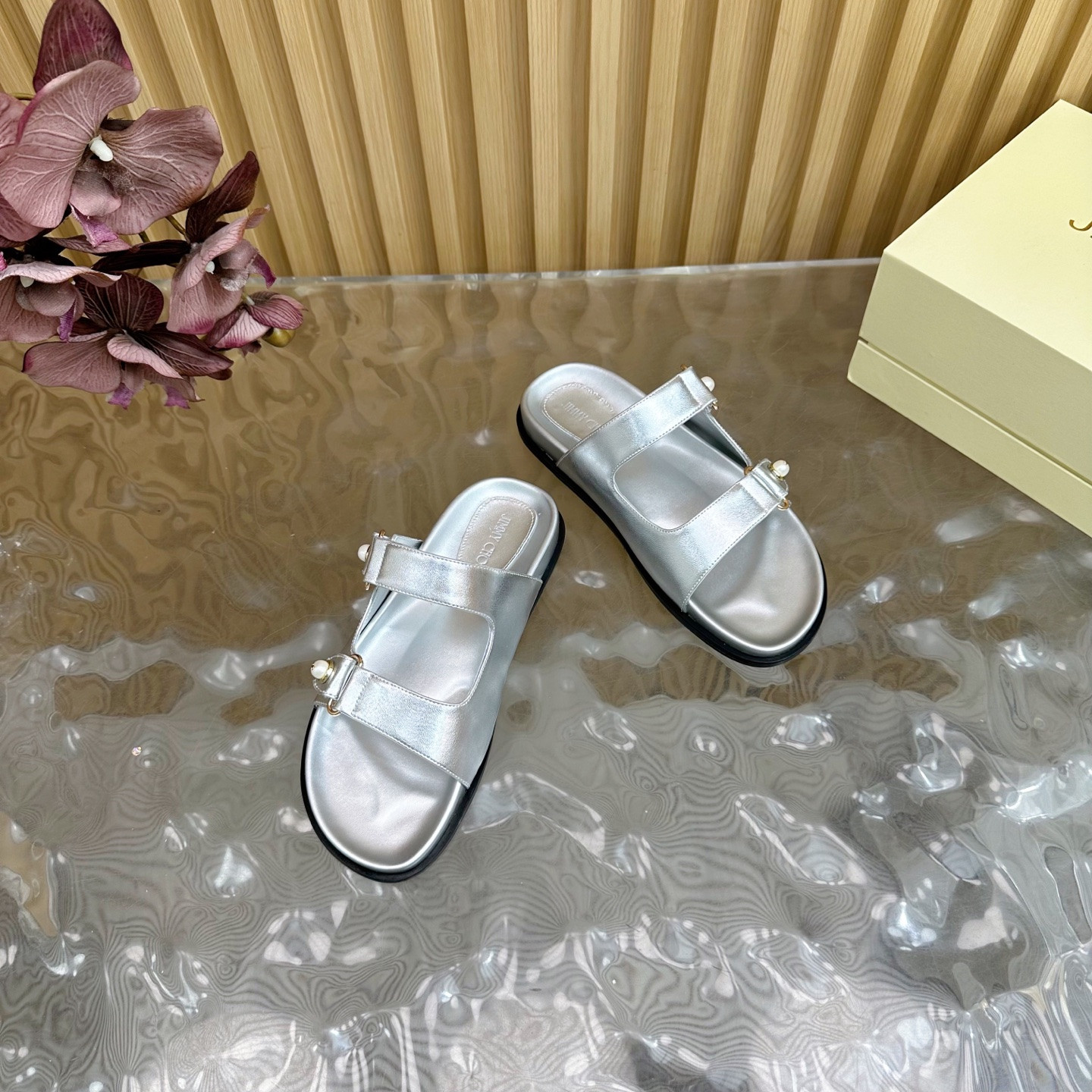 UA Jimmy Choo Slides