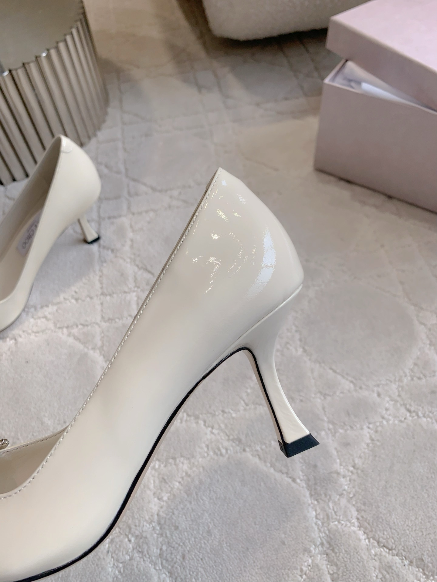 UA Jimmy Choo Belinda Crystal-embellished Pumps 7.5cm