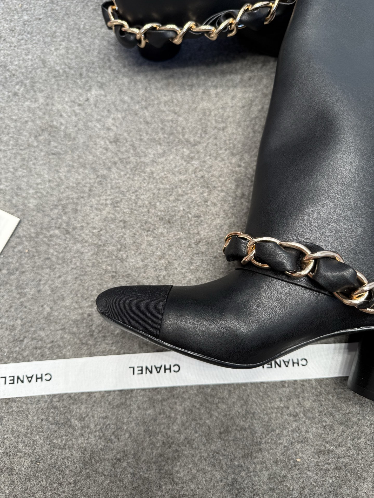 UA Chanel High Boots 5.5cm Heel