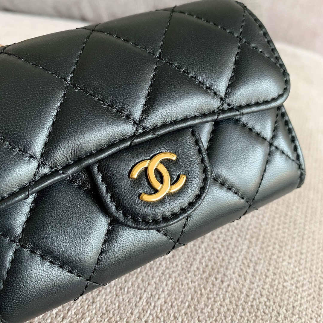 CHANEL CF CLASSIC FLAP COIN PURSE CARD HOLDER